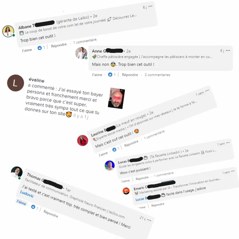 testimonials Témoignages des utilisateurs du kit Startup-now.co