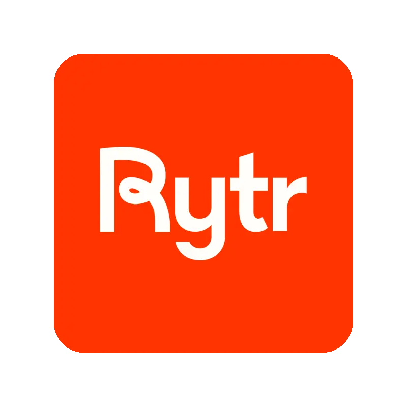 Logo Rytr AI carré fond transparent