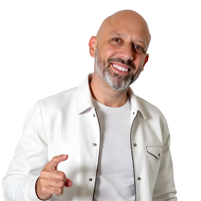 Ludovic-Wrobel présentateur de l'émission DEKLIK marketing tech IA et entrepreneuriat
